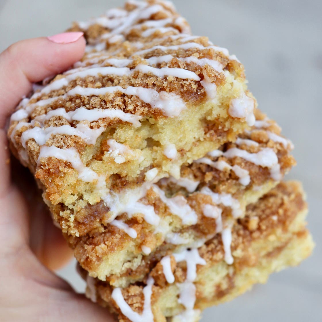 Cinnamon Streusel Coffee Cake