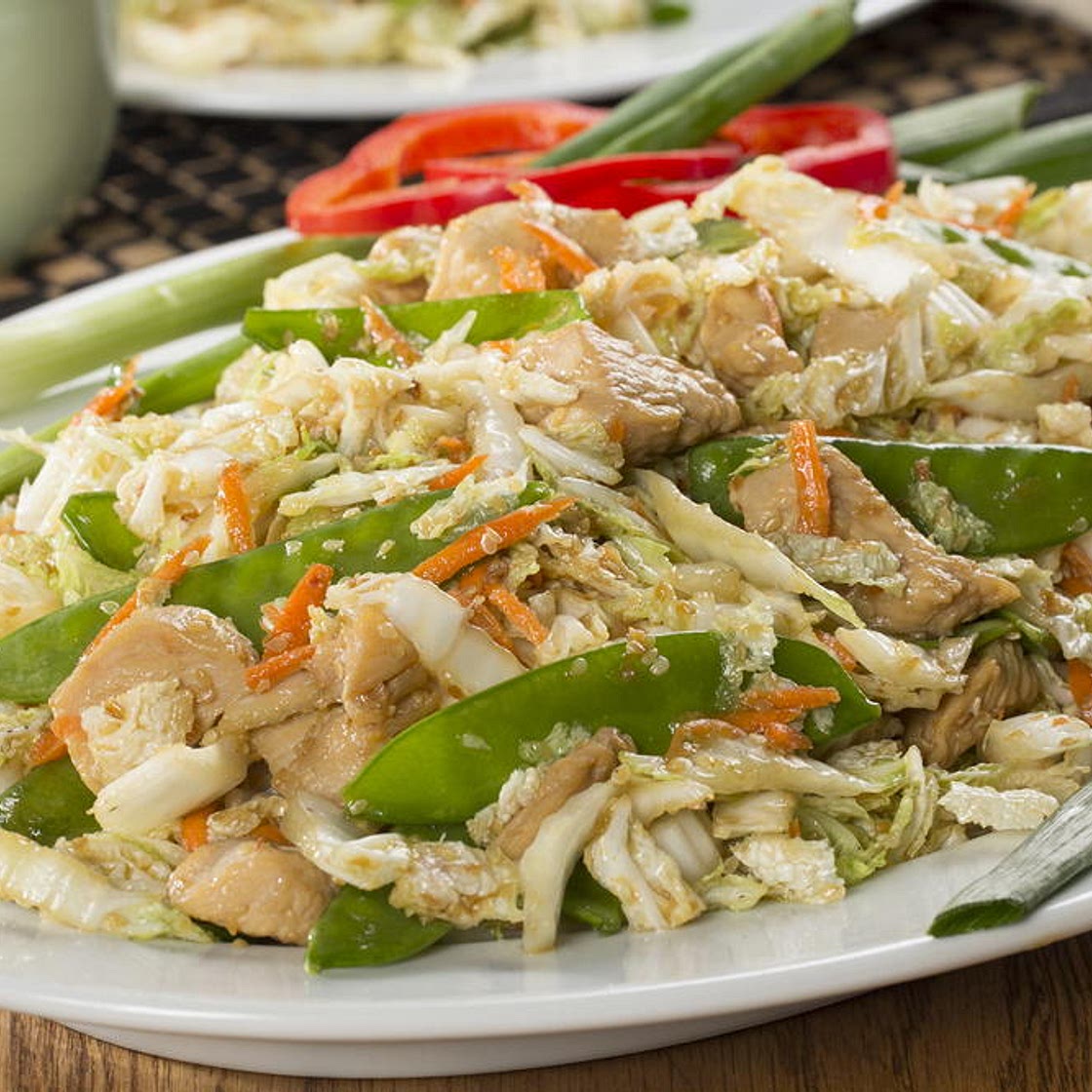 Chinese Cabbage 'n' Chicken Salad