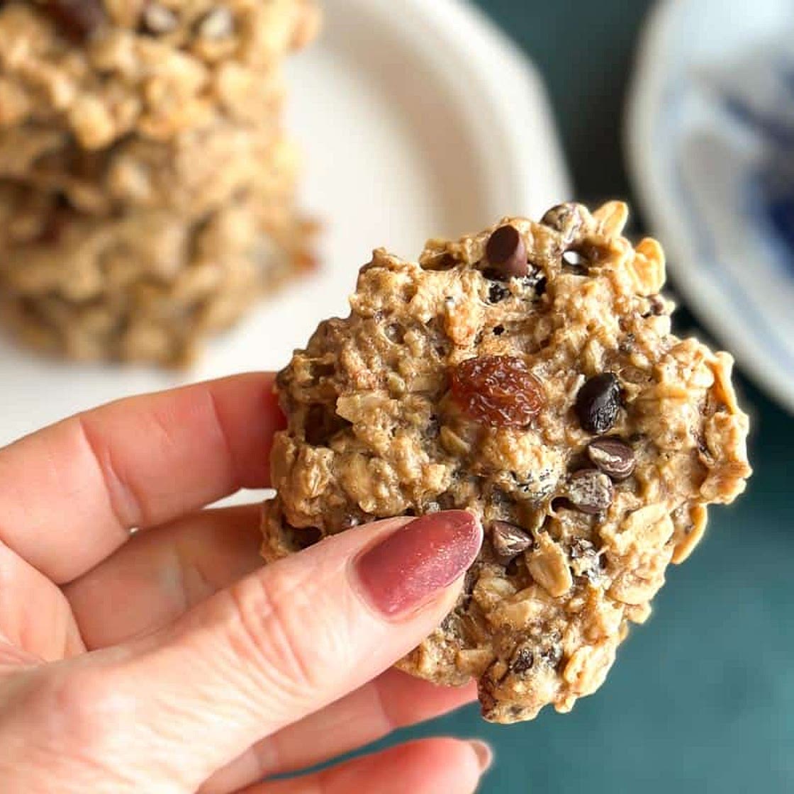 Low FODMAP High Protein Peanut Butter Banana Cookies