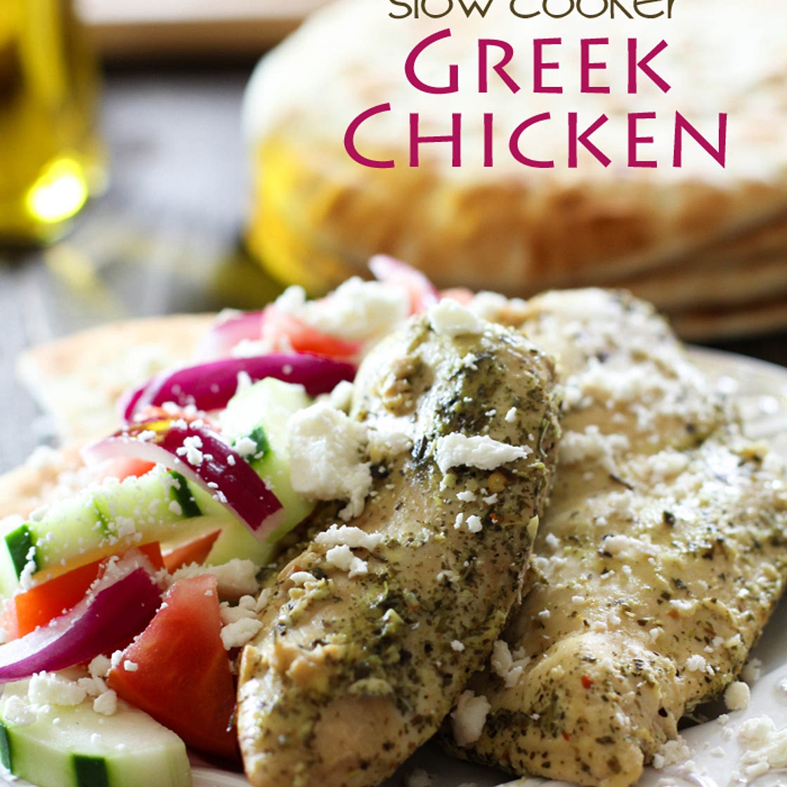 Slow Cooker Greek Chicken