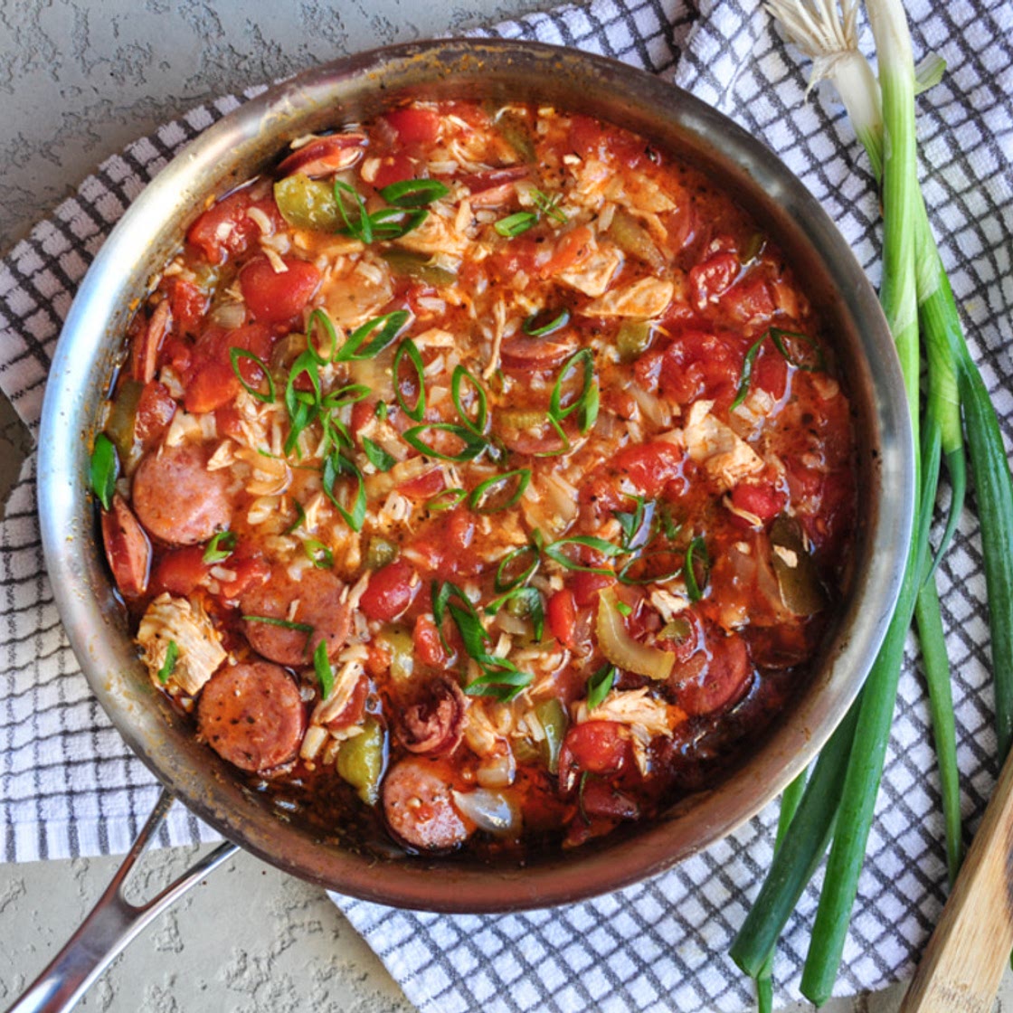 Creole "style" Chicken & Sausage Jambalaya
