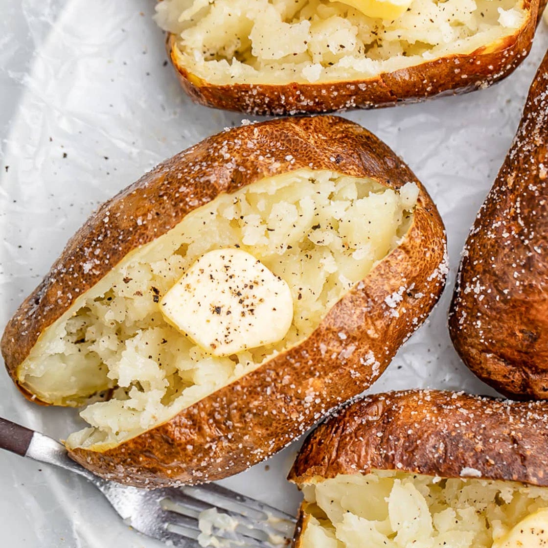 Air Fryer Baked Potatoes