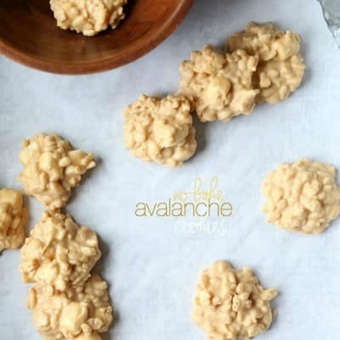 No Bake Avalanche Cookies
