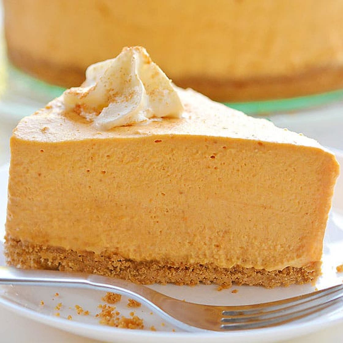 No-Bake Pumpkin Cheesecake