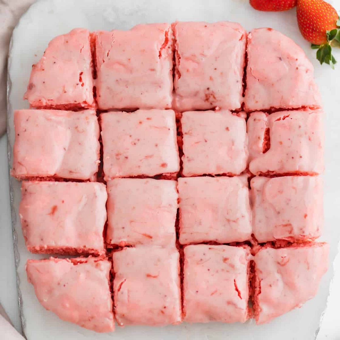 Strawberry Brownies