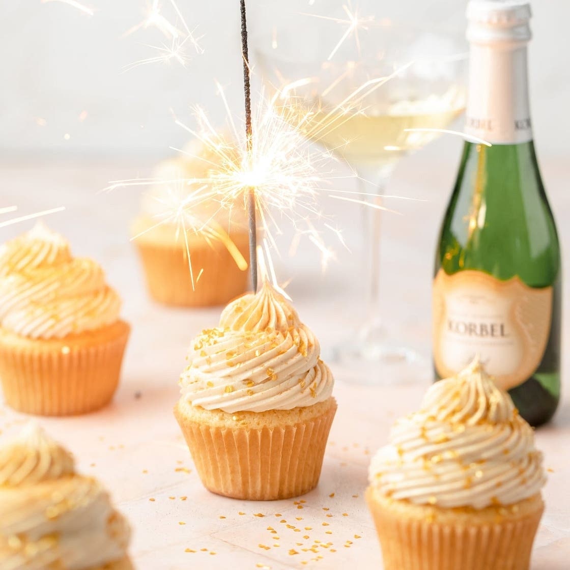 Champagne Cupcakes