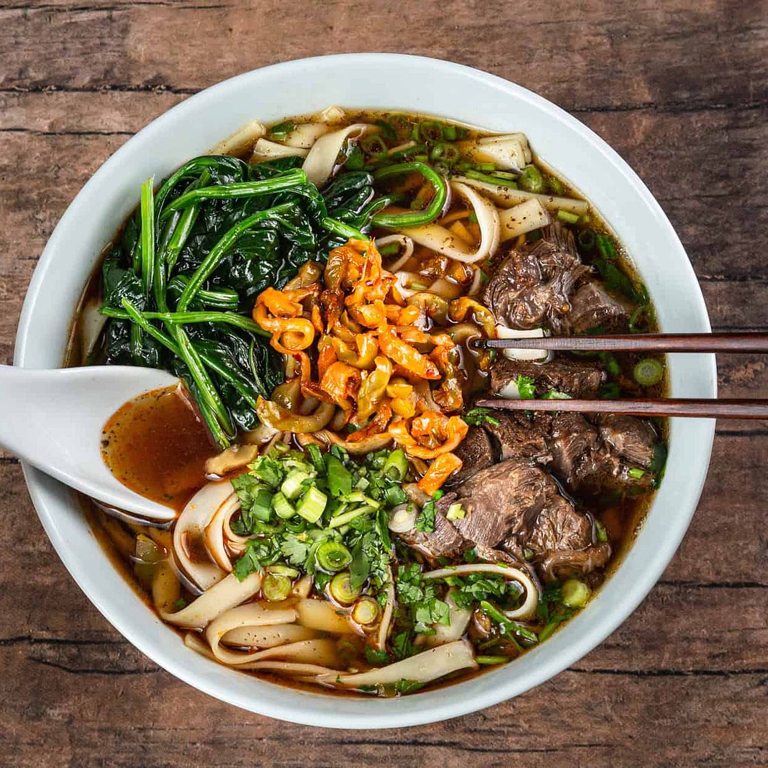 Instant Pot Taiwanese Beef Noodle Soup