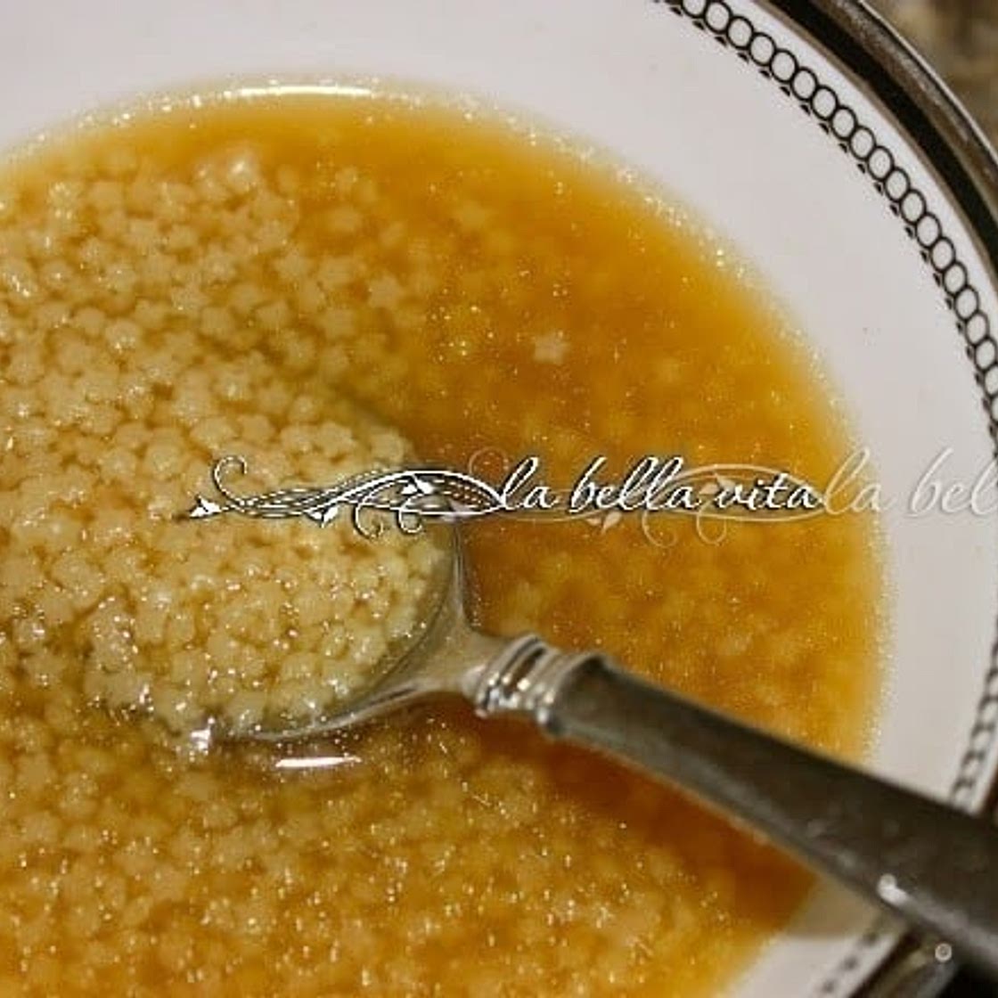 Pastina Chicken Broth Soup (Pastina en Brodo di Pollo)