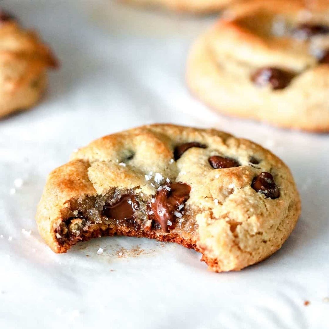 Chocolate Chip Tahini Cookies