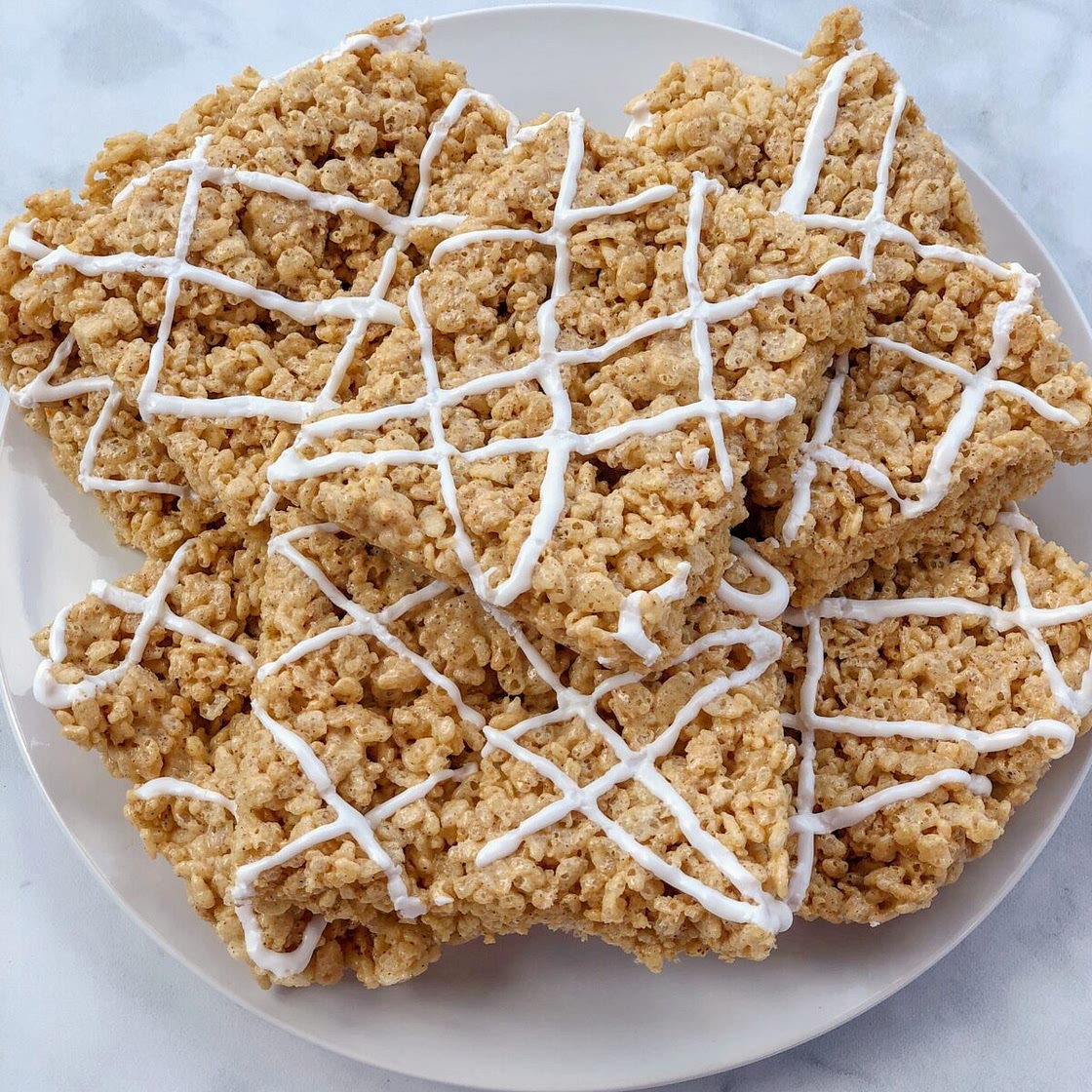 Dairy-Free Pumpkin Spice Rice Krispies Treats