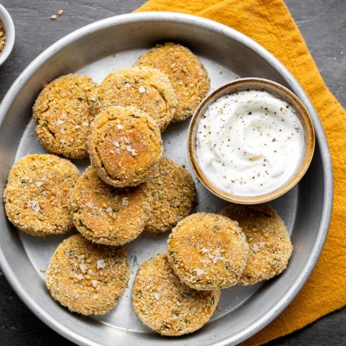 Polpette di ceci al forno