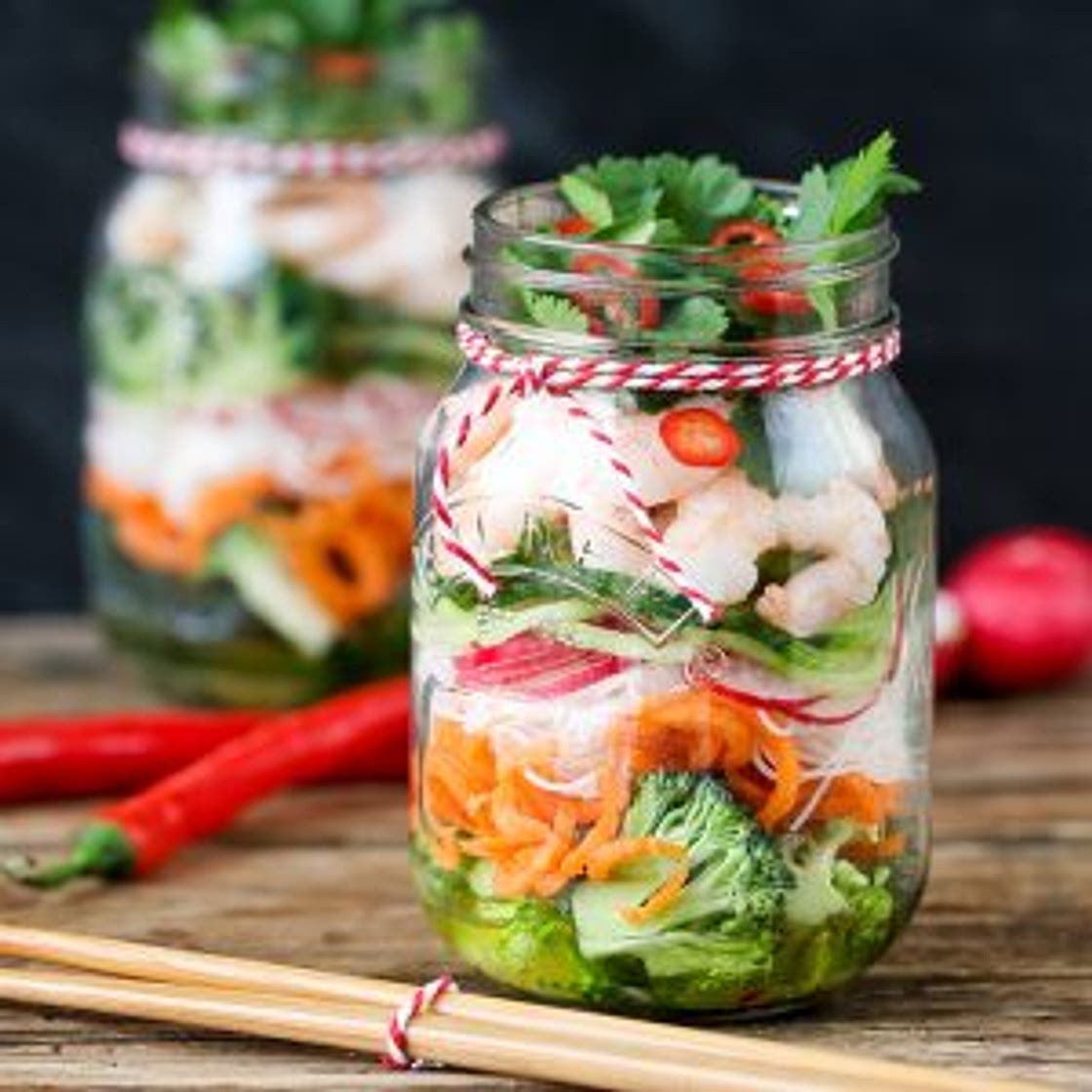 Thai Prawn Spiralizer Salad