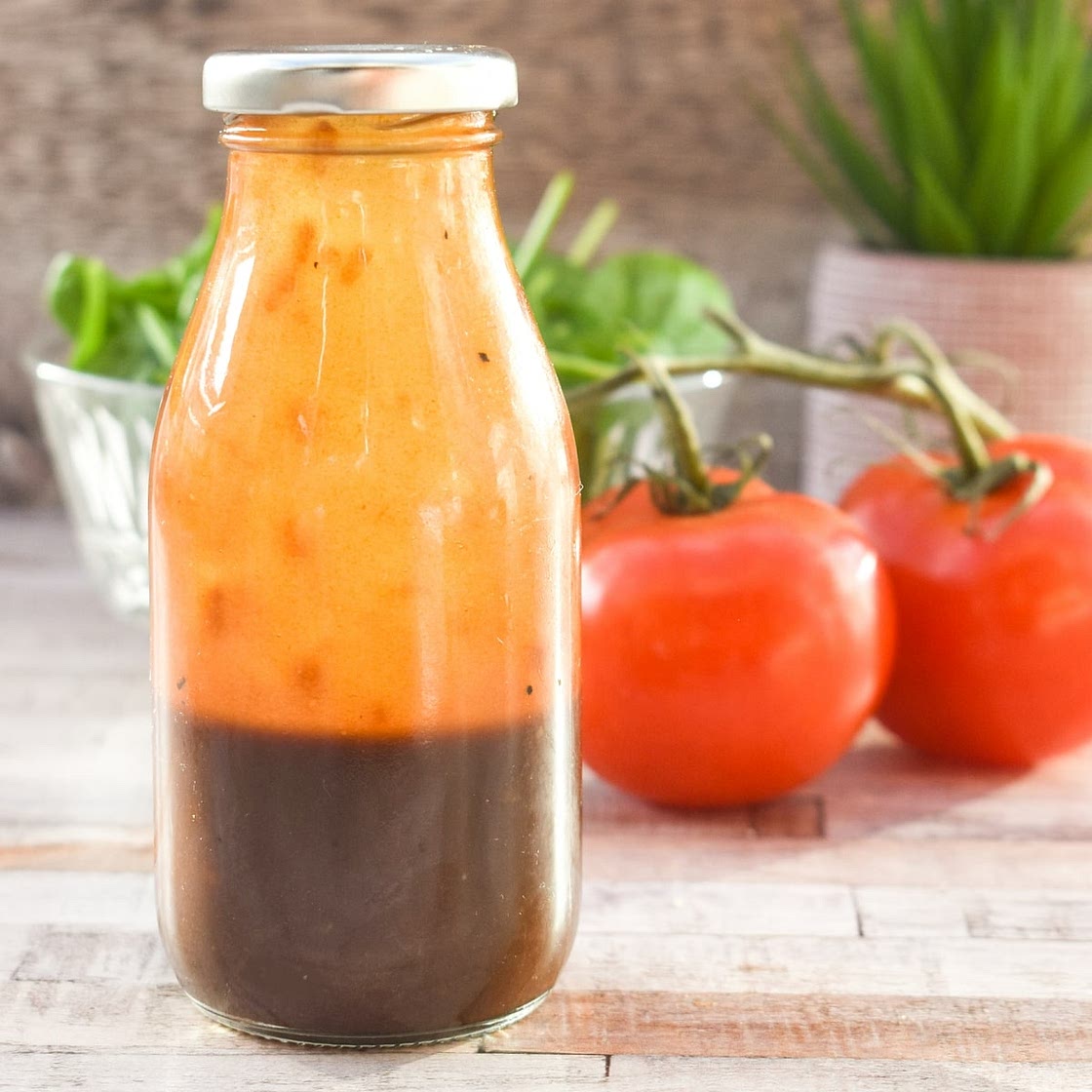 Easy Pomegranate & Lemon Salad Dressing