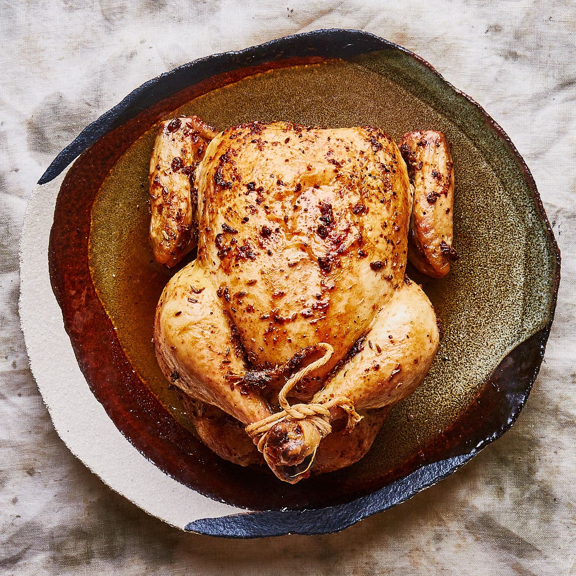 Slow-Roasted Extra-Juicy Make-Ahead Chicken