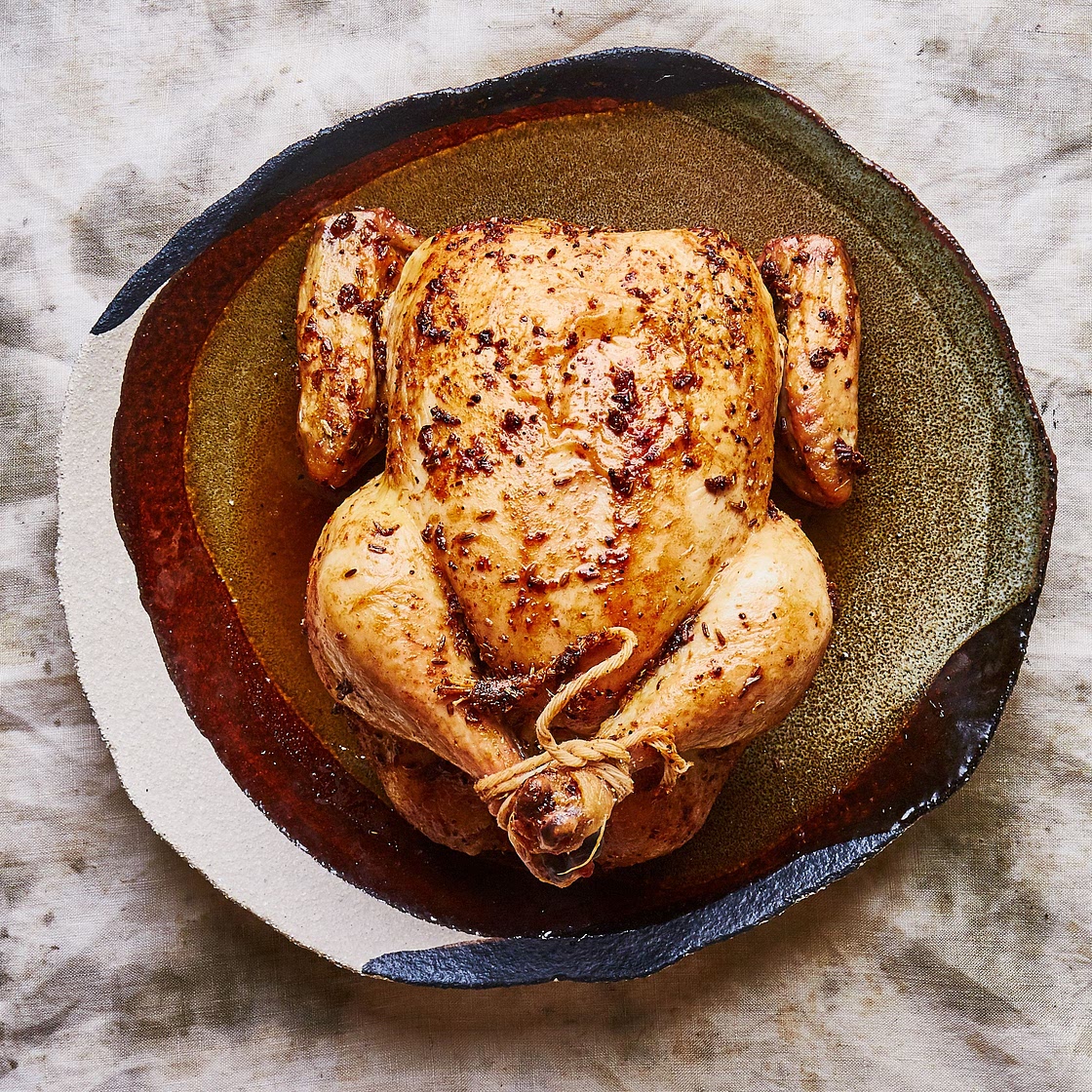 Slow-Roasted Extra-Juicy Make-Ahead Chicken