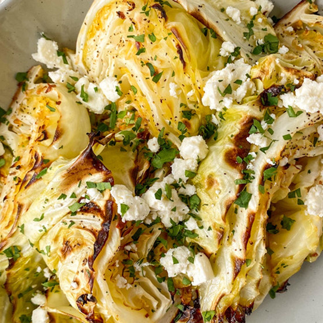 Roasted Cabbage Wedges Recipe