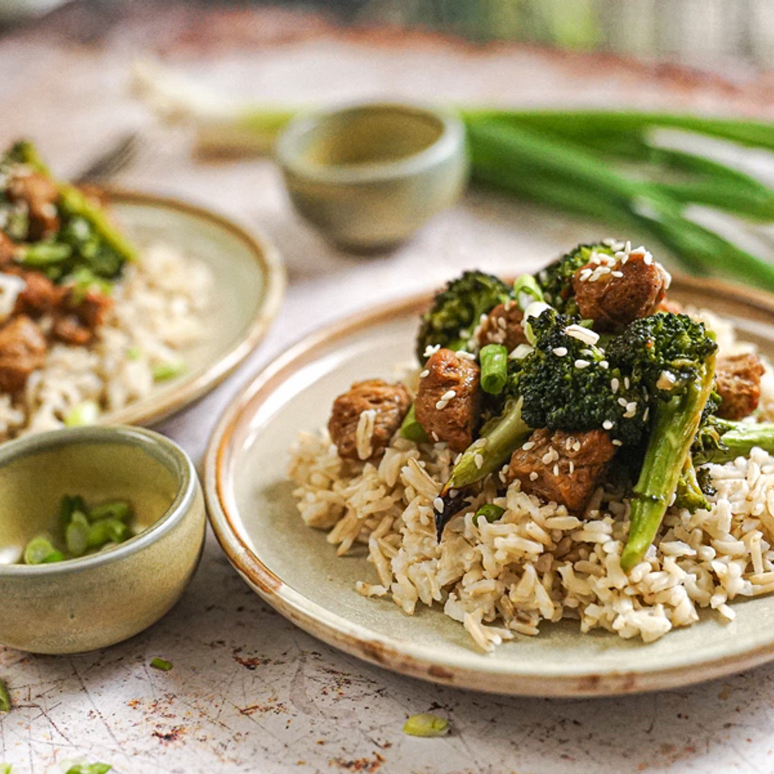Vegan Beef & Broccoli