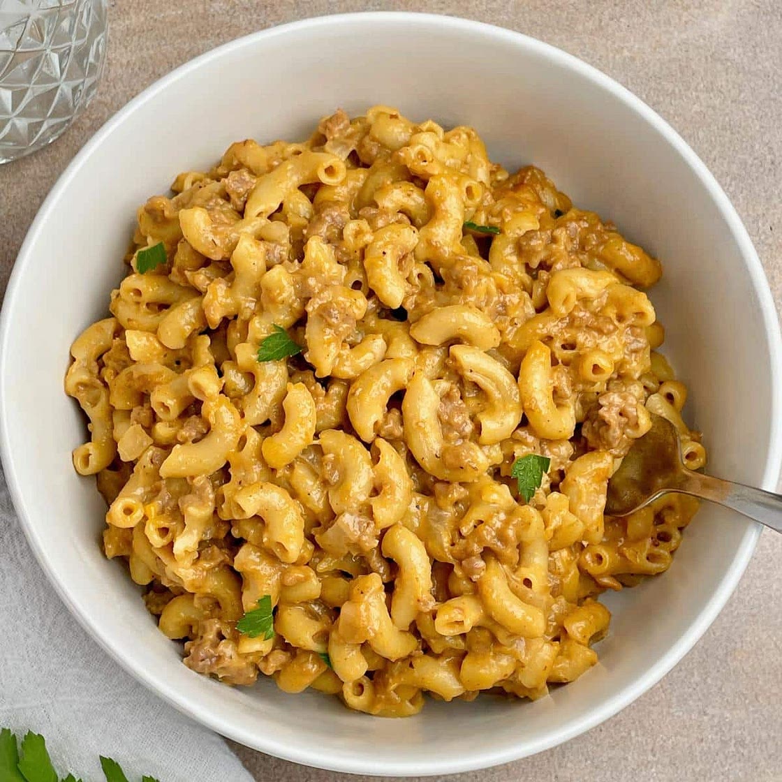 Vegan Hamburger Helper