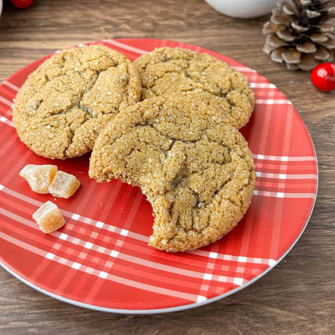 Fresh Ginger Cookies