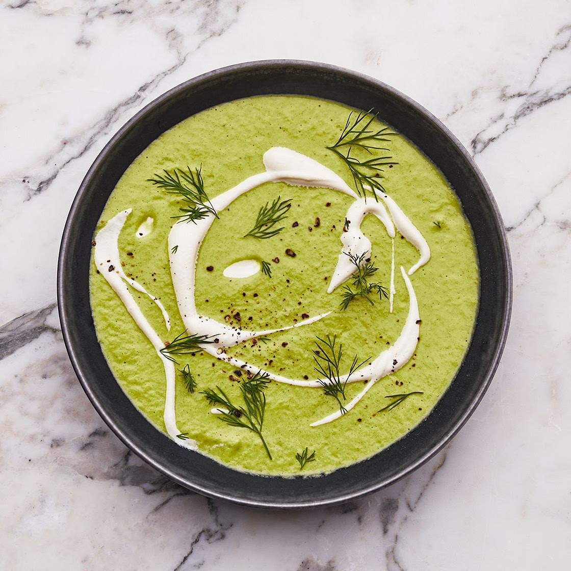 Broccoli and Cashew Cream Soup