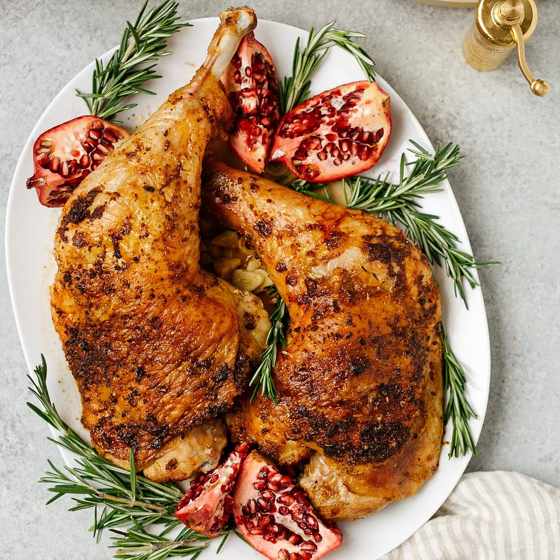 Easy Roasted Turkey Legs