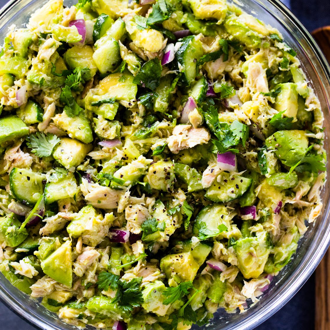 Avocado Tuna Salad
