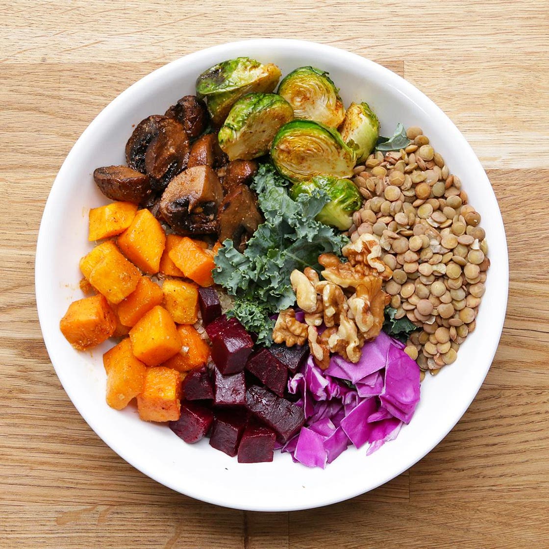 Energy-Boosting Buddha Bowl Recipe by Tasty