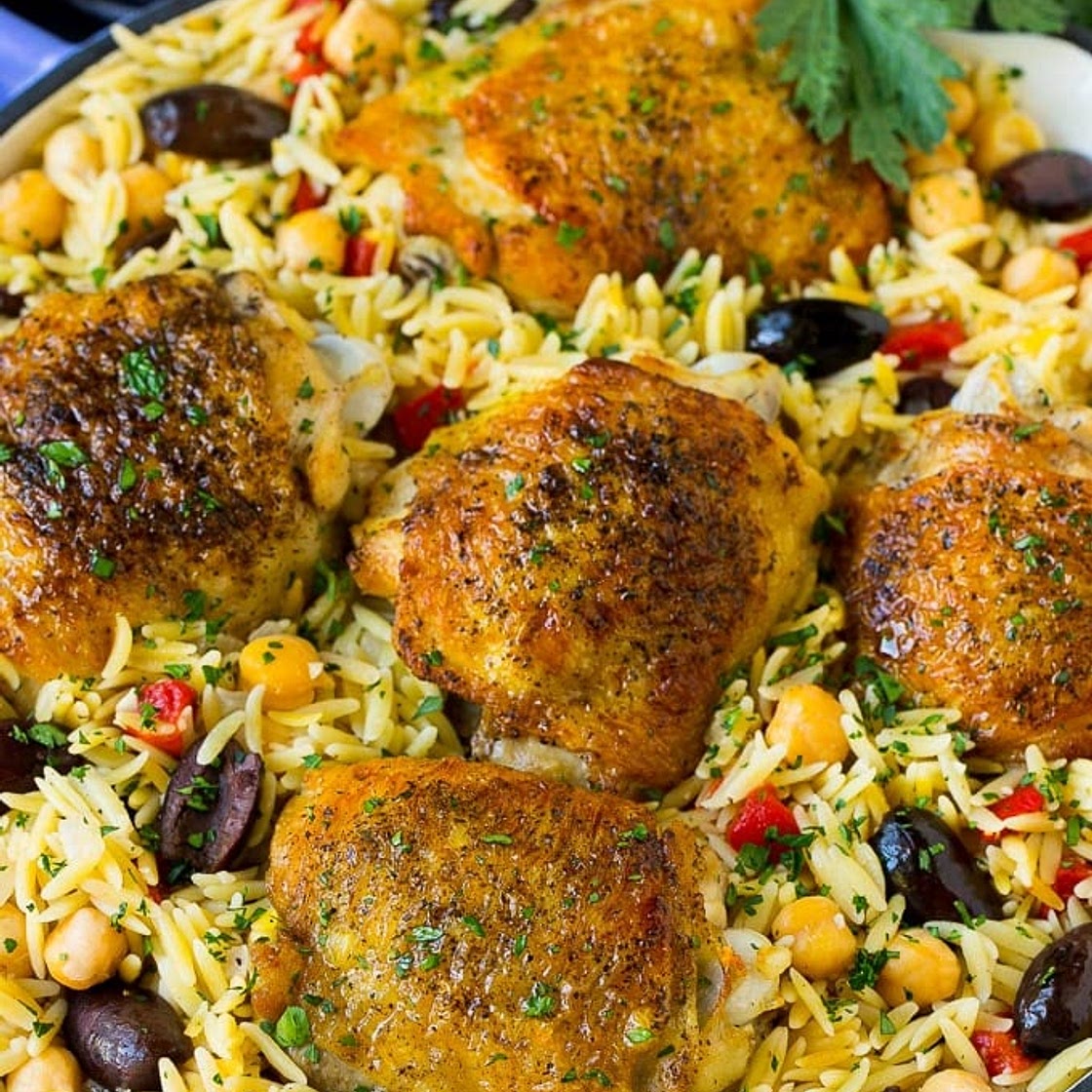 One Pot Mediterranean Chicken