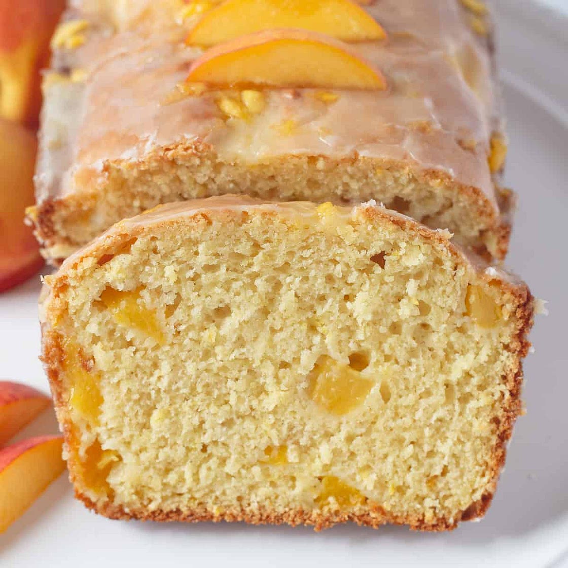 Easy Peach Bread Recipe with Fresh Peaches
