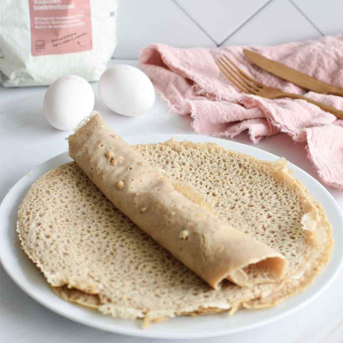 Gluten-free buckwheat crepes