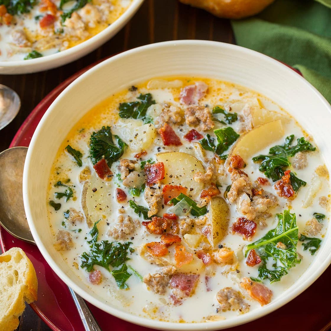 Zuppa Toscana Soup {Olive Garden Copycat Recipe}