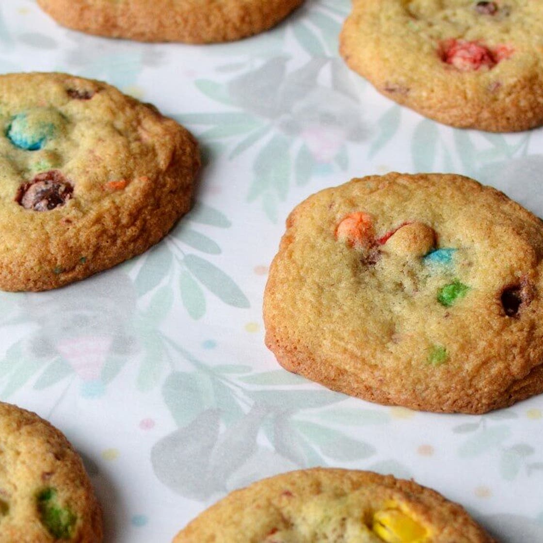Gluten Free M&M Cookies