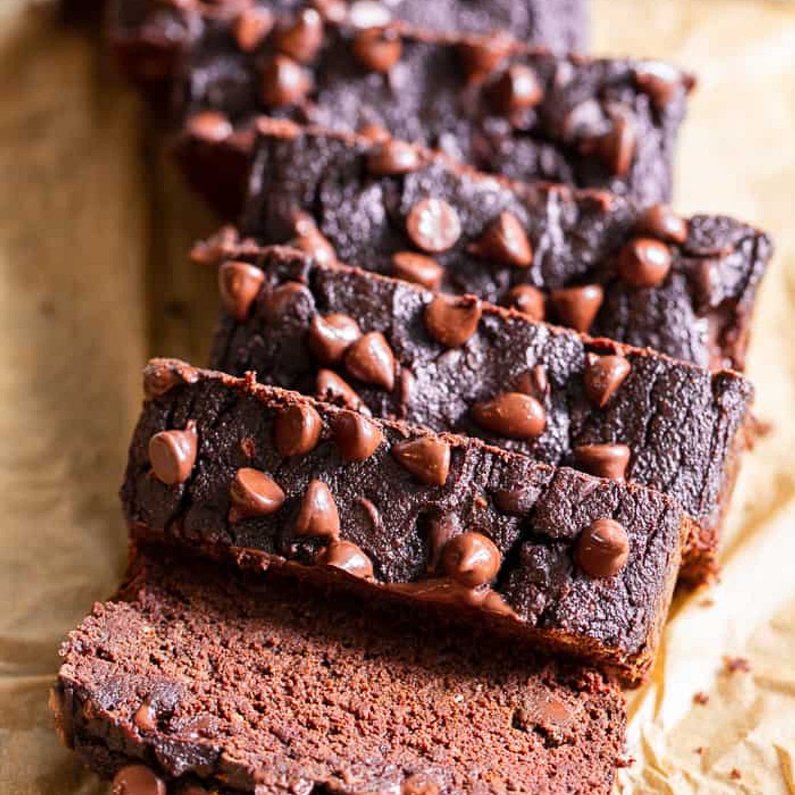 Double Chocolate Chip Pumpkin Bread {Paleo, Nut Free}