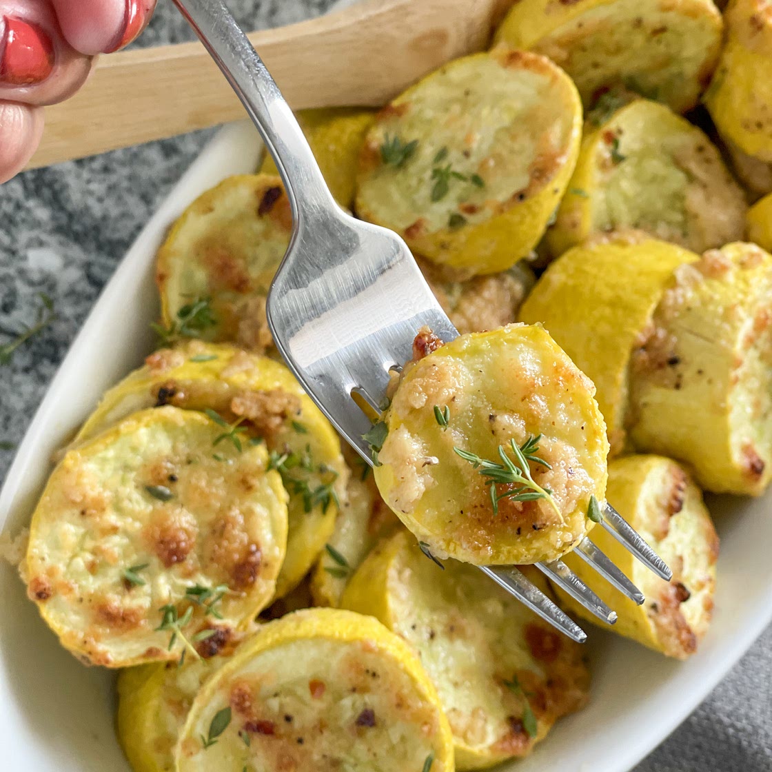 Garlic Roasted Yellow Squash