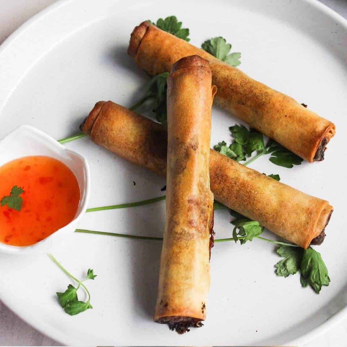Air Fryer Lumpia (Lumpiang Shanghai)