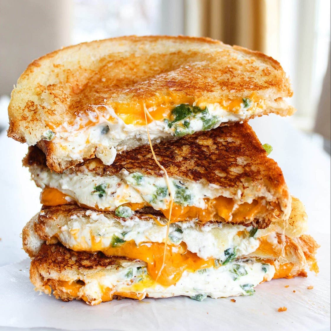 Jalapeno Popper Grilled Cheese