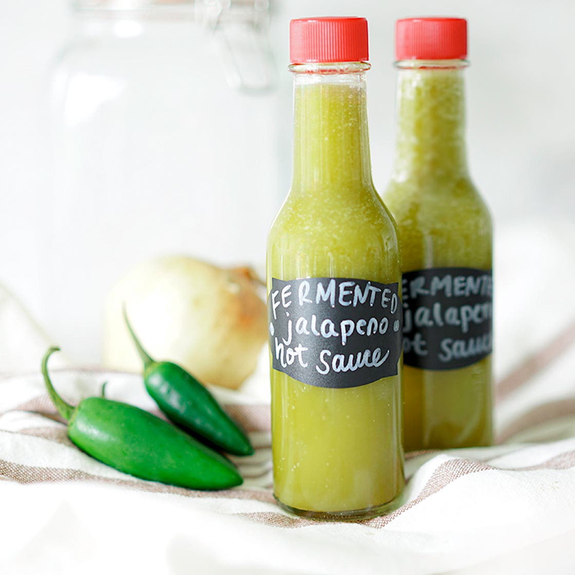 Fermented Jalapeño Hot Sauce