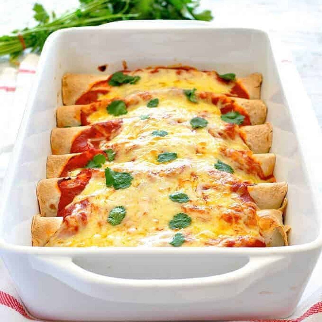 Pulled Pork Enchiladas