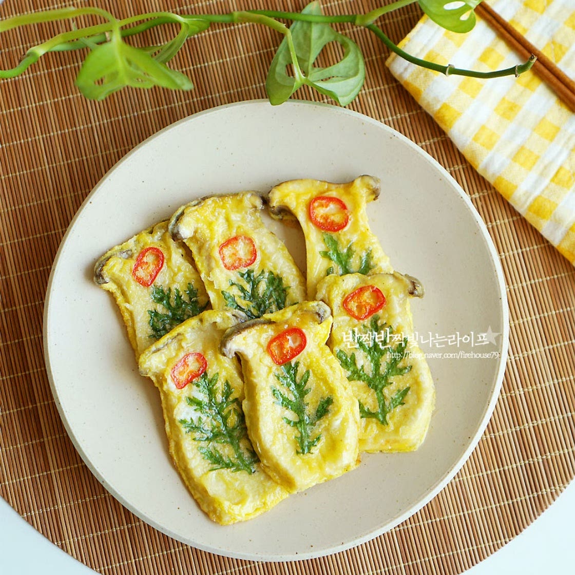 새송이버섯전 만드는 법 버섯전 새송이전 새송이버섯요리