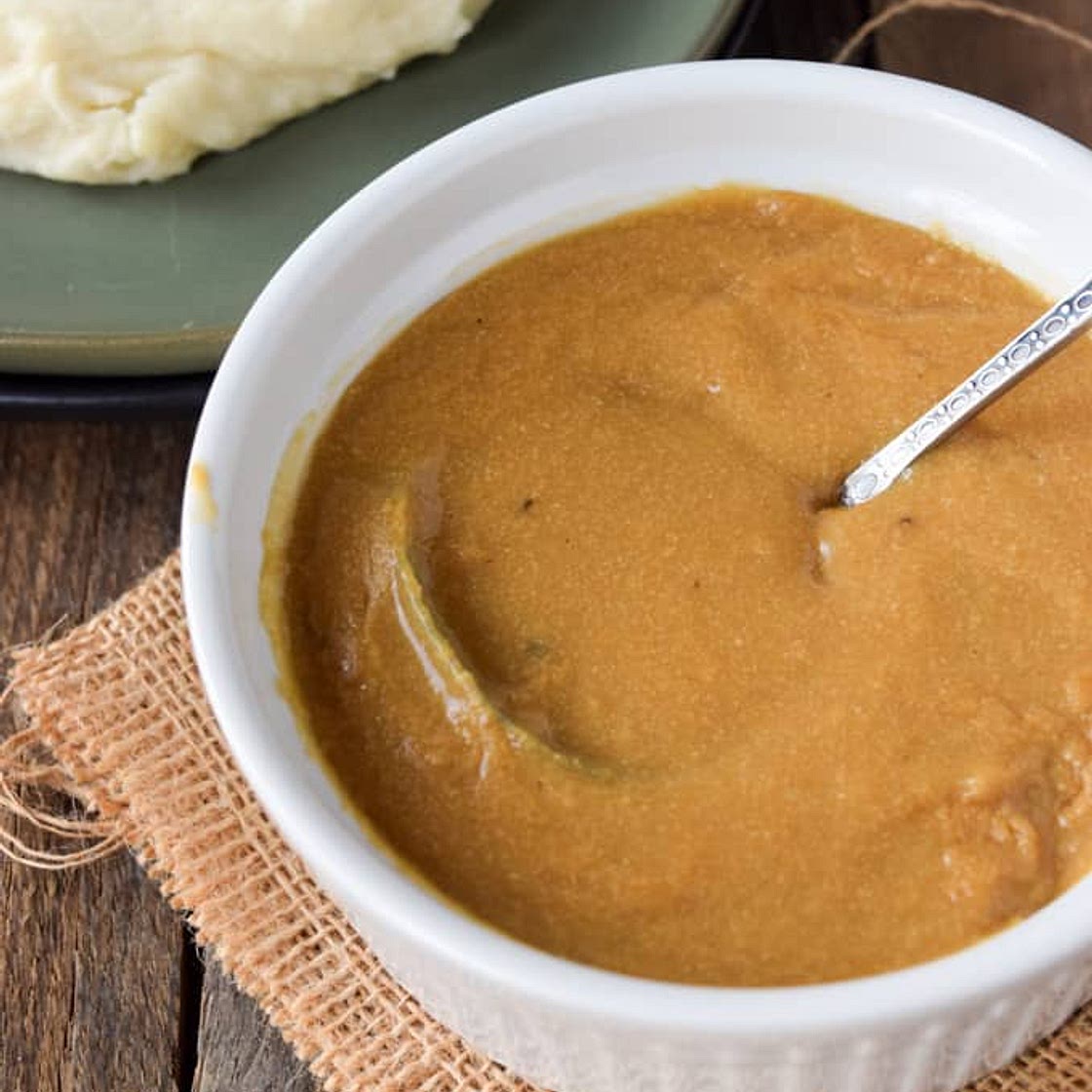 Easy Vegan Brown Gravy