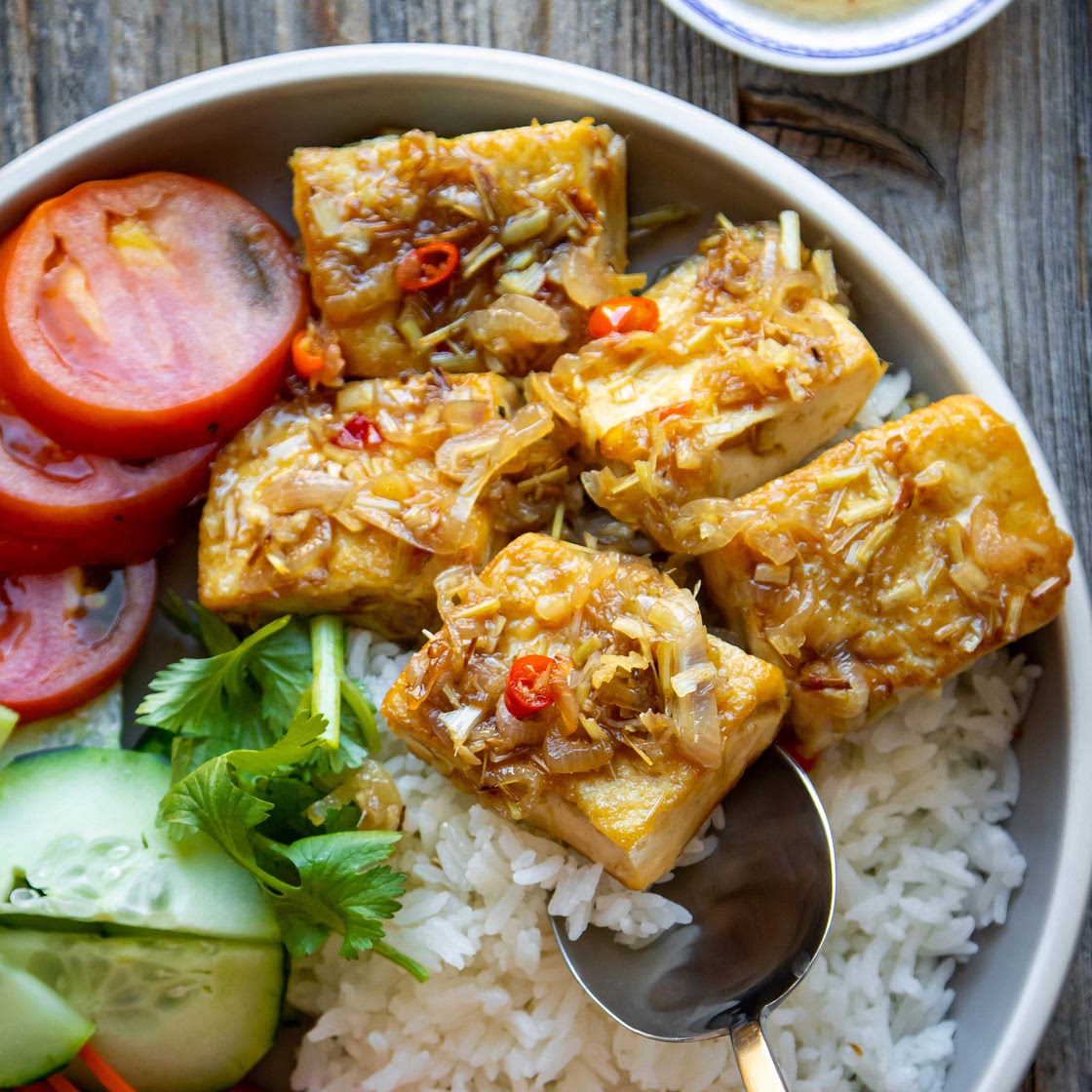 Lemongrass Tofu - 香茅豆腐