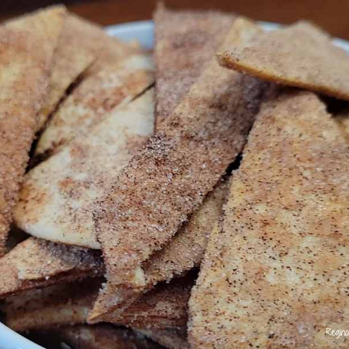 Homemade Cinnamon Tortilla Chip Recipe