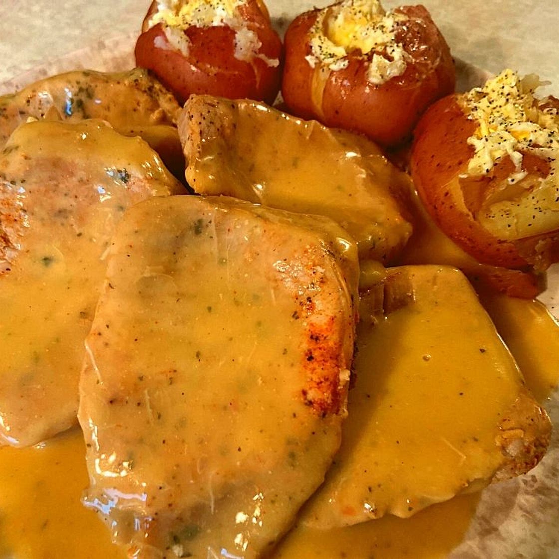 Instant Pot Ranch Pork Chops and Potatoes