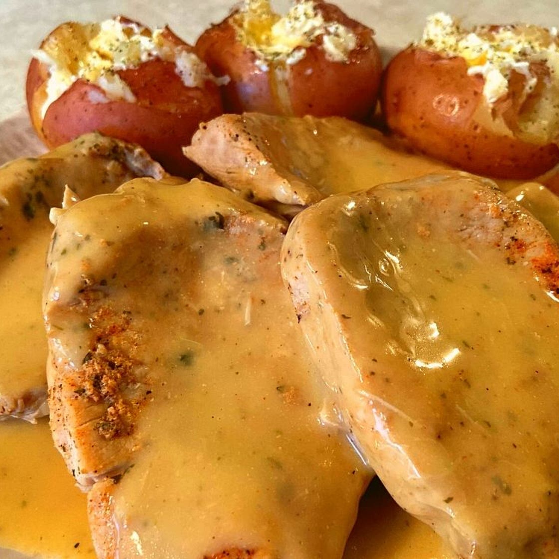 Instant Pot Ranch Pork Chops and Potatoes