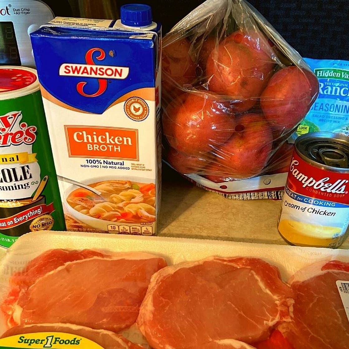 Instant Pot Ranch Pork Chops and Potatoes