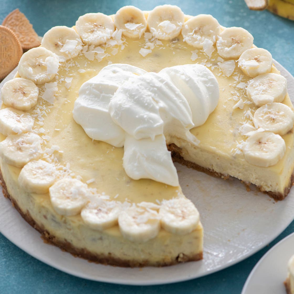Banana Cream Cheesecake (Copycat)