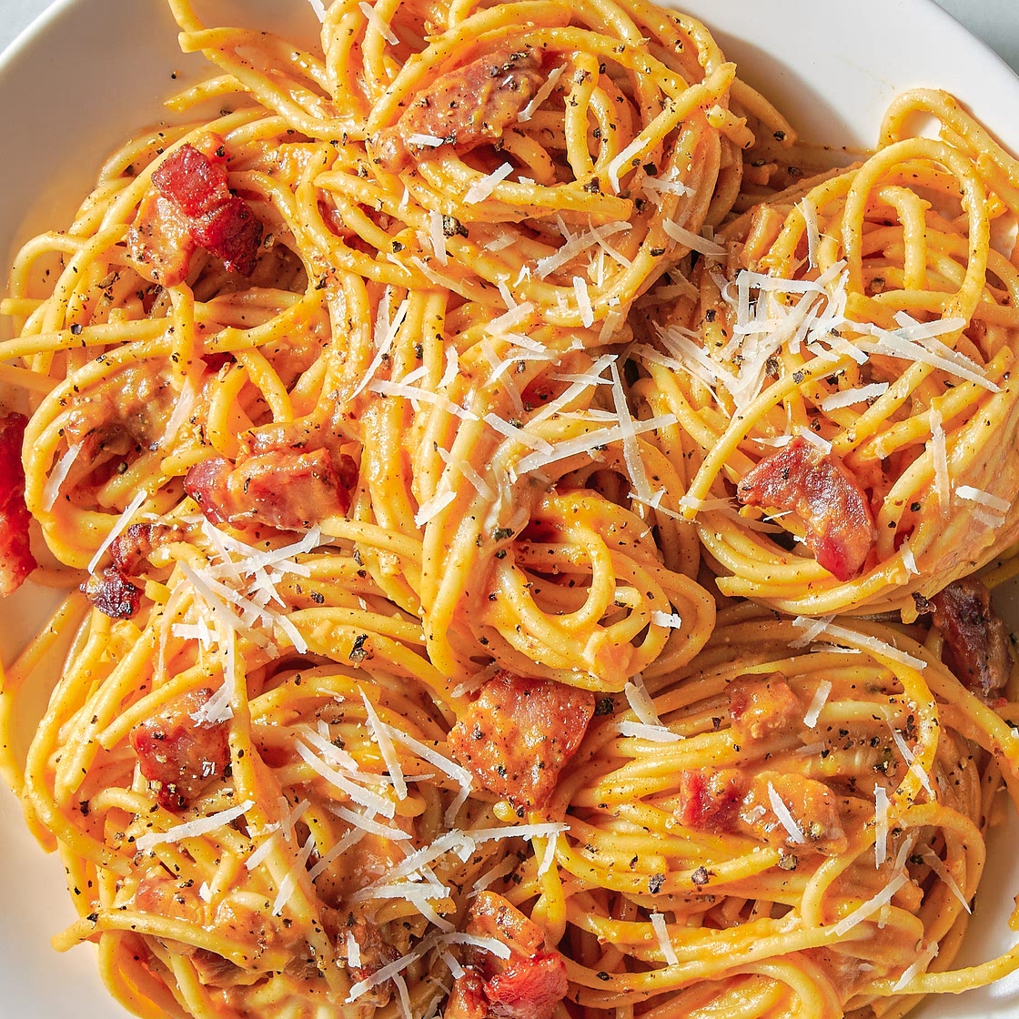 Pumpkin Carbonara