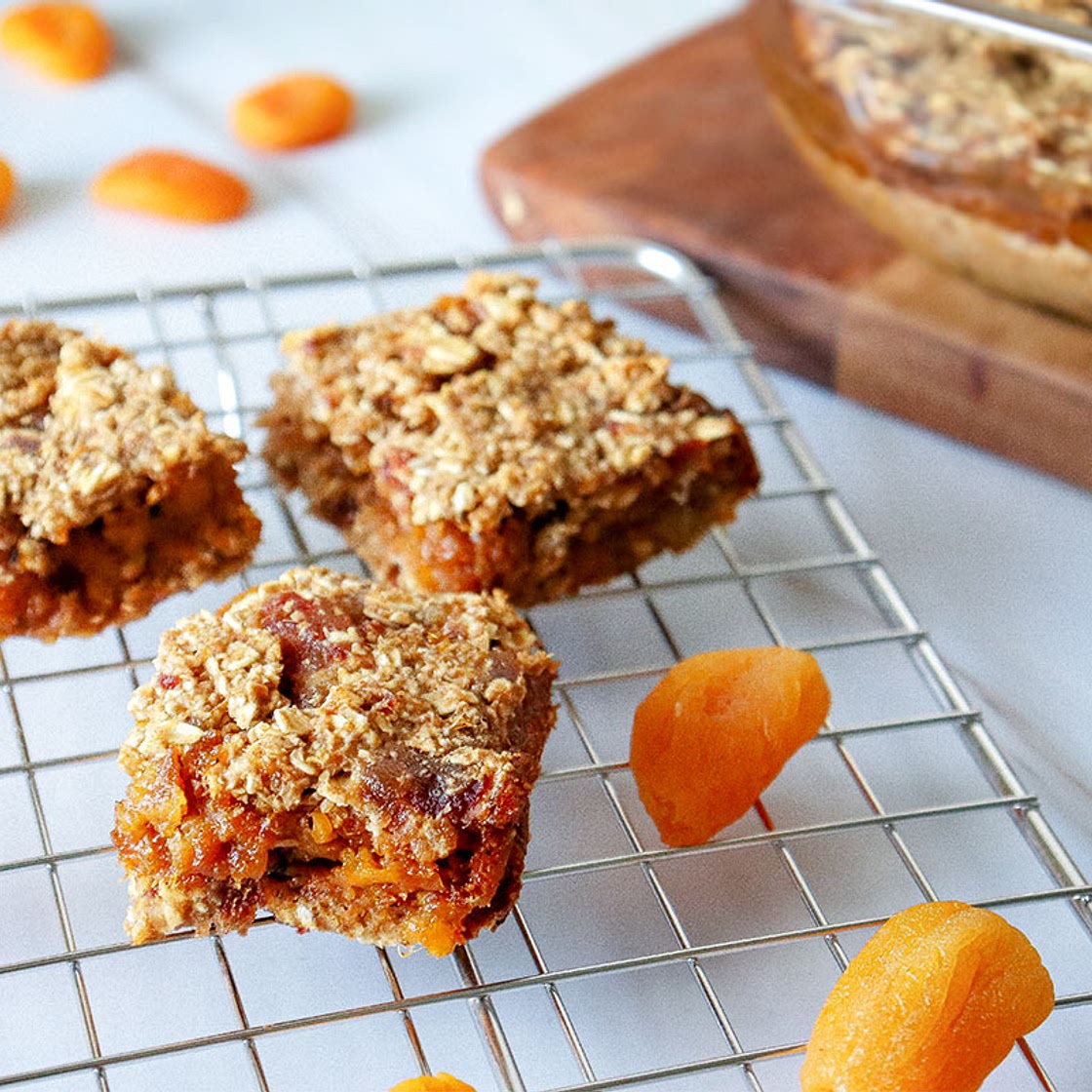 Oat & Apricot Bars