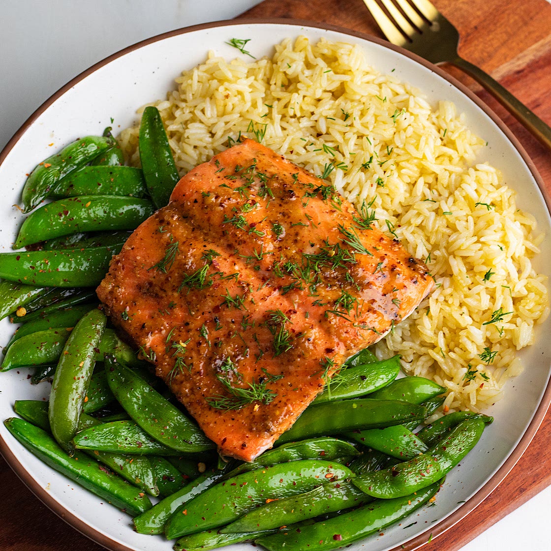 Miso Honey Mustard Salmon