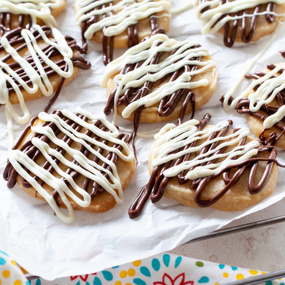 Orange Shortbread Cookies